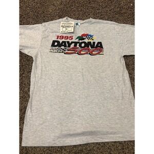 1995 Daytona 500 NASCAR T-Shirt -‎ Double Sided Publix - Southern Sportswear